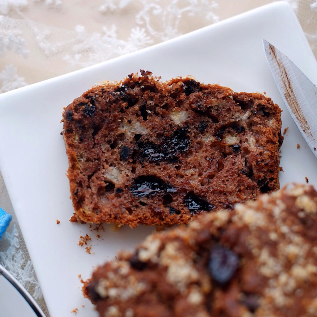 可能是最好吃的香蕉巧克力蛋糕