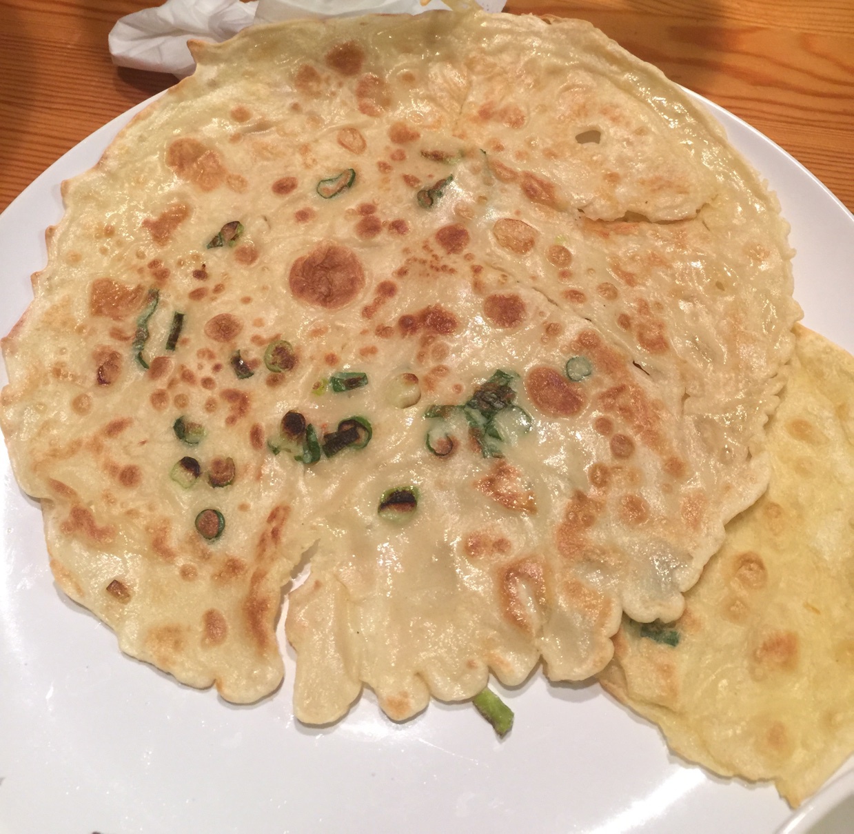 葱花鸡蛋饼