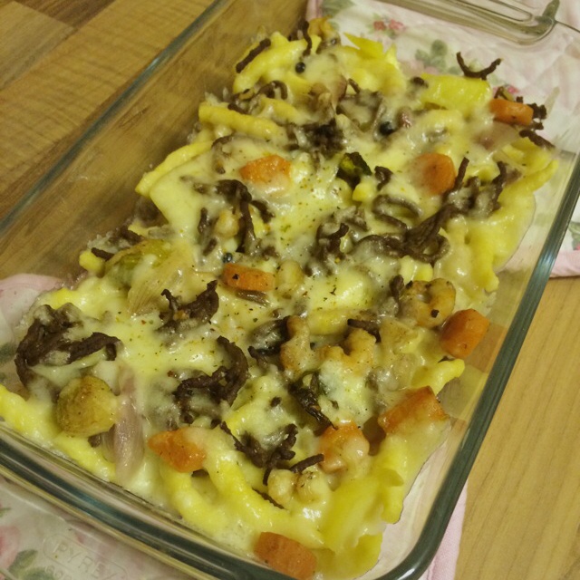 Tartiflette 奶酪熏培根焗土豆