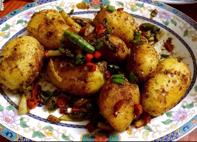 孜然香辣小土豆 Dry Fried Baby Potato
