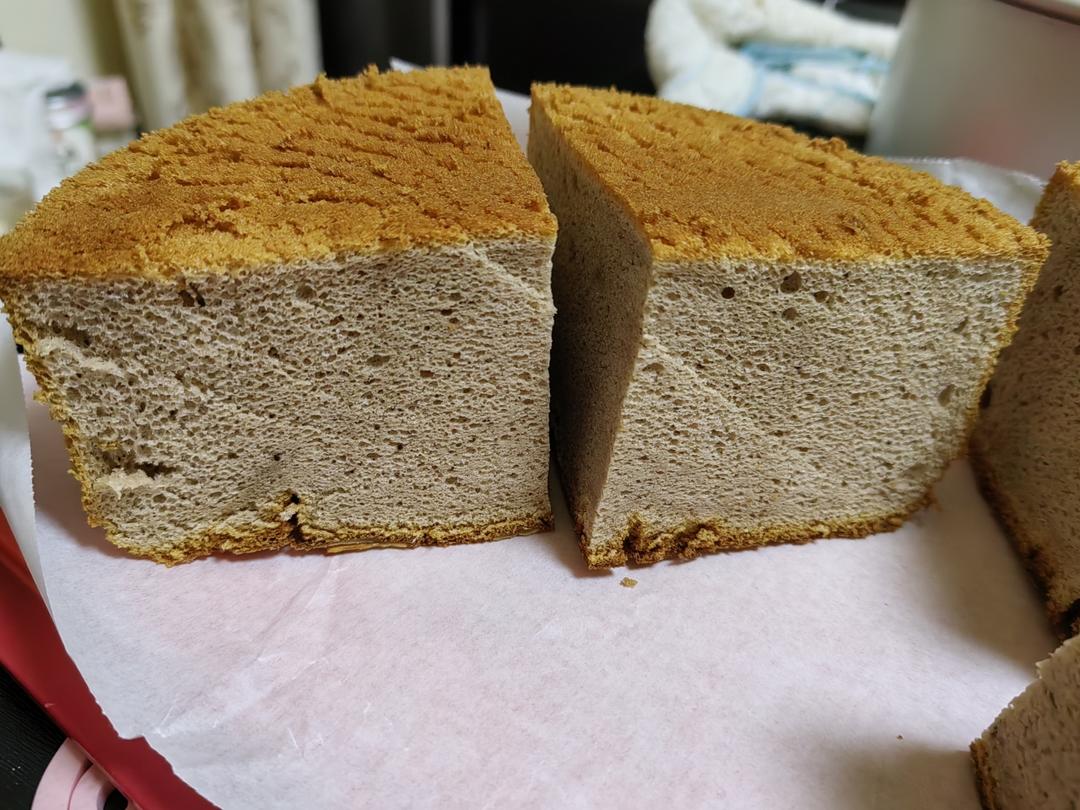 六寸可可戚风蛋糕