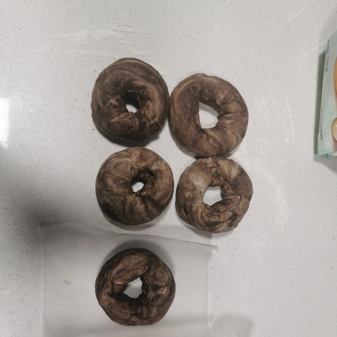 奥利奥巧克力贝果~天然酵种