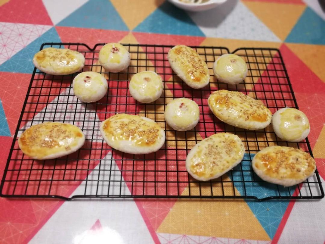 芝麻椒盐牛舌饼（北京小吃）