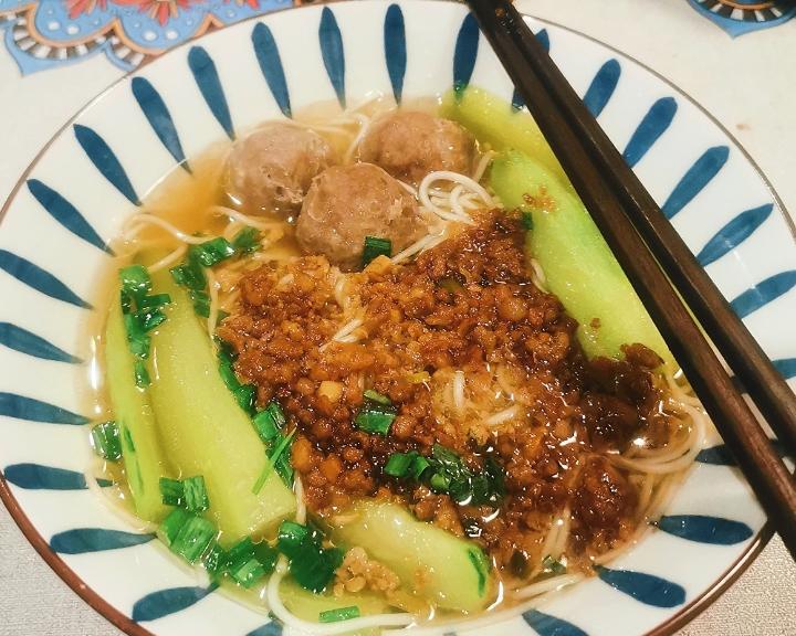 简单杂酱面早餐