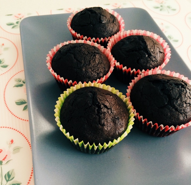 君之配方杯子蛋糕中最美味的一款25分钟搞定的美味蛋糕----【巧克力纸杯蛋糕】