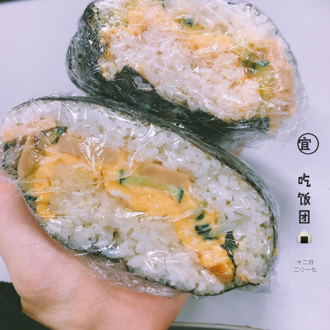 不用捏的饭团(おにぎらず)