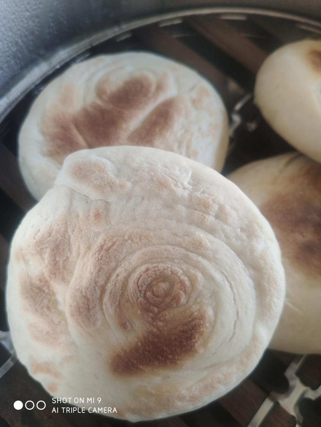 肉夹馍，白吉馍