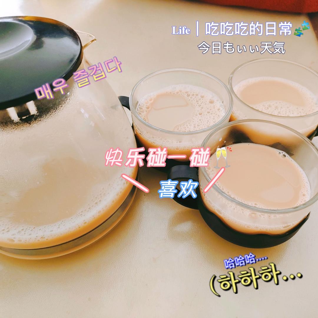 冬季热饮～暖身驱寒的红糖姜奶茶！巨好喝