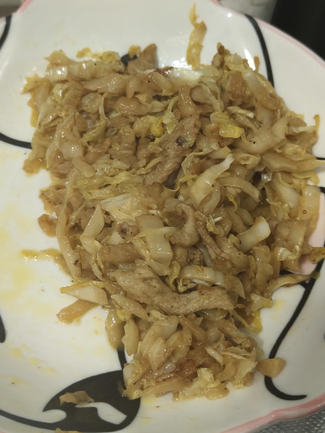 东北酸菜丝炒肉