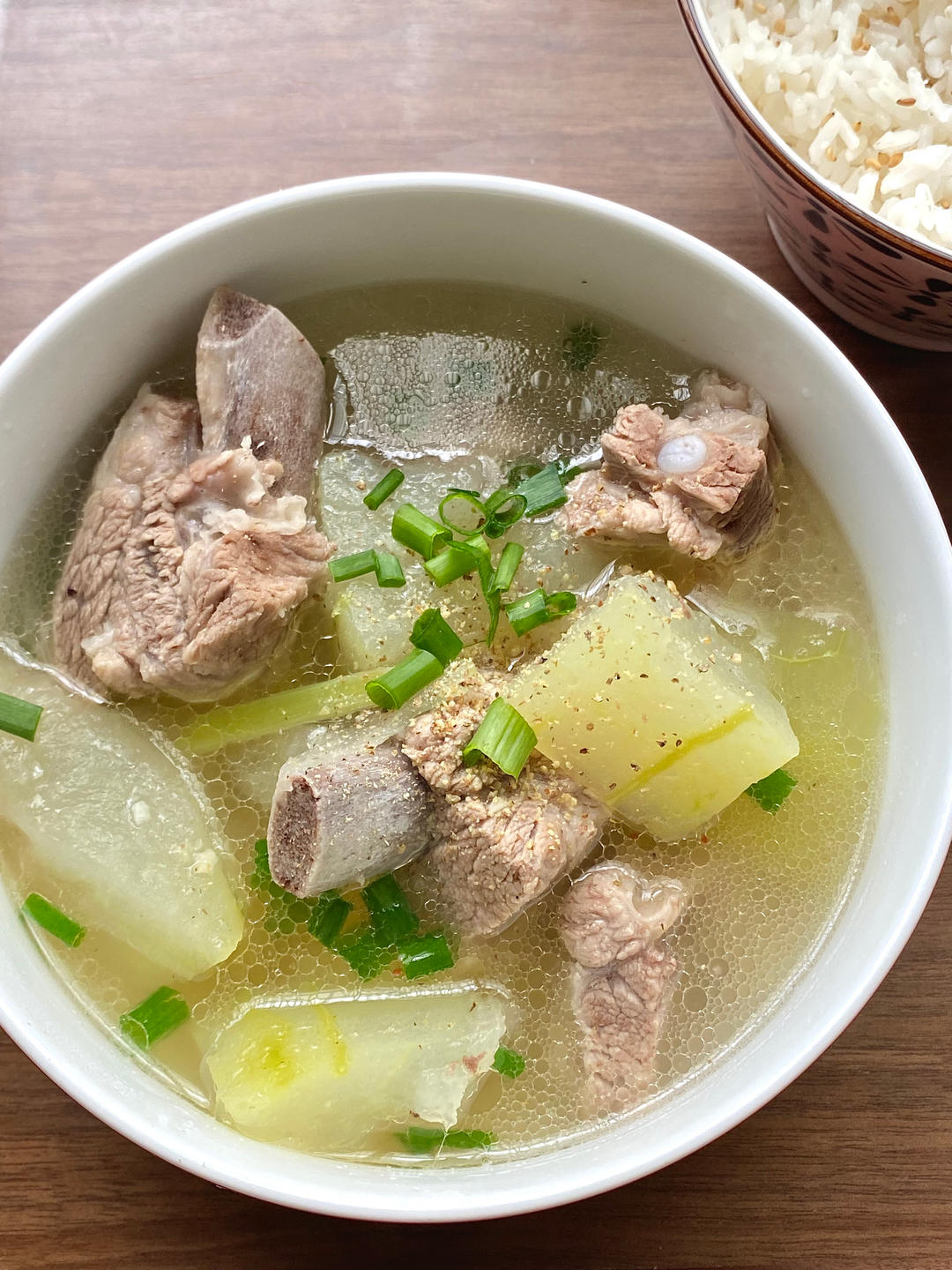 不用焯水不用炒的排骨冬瓜汤