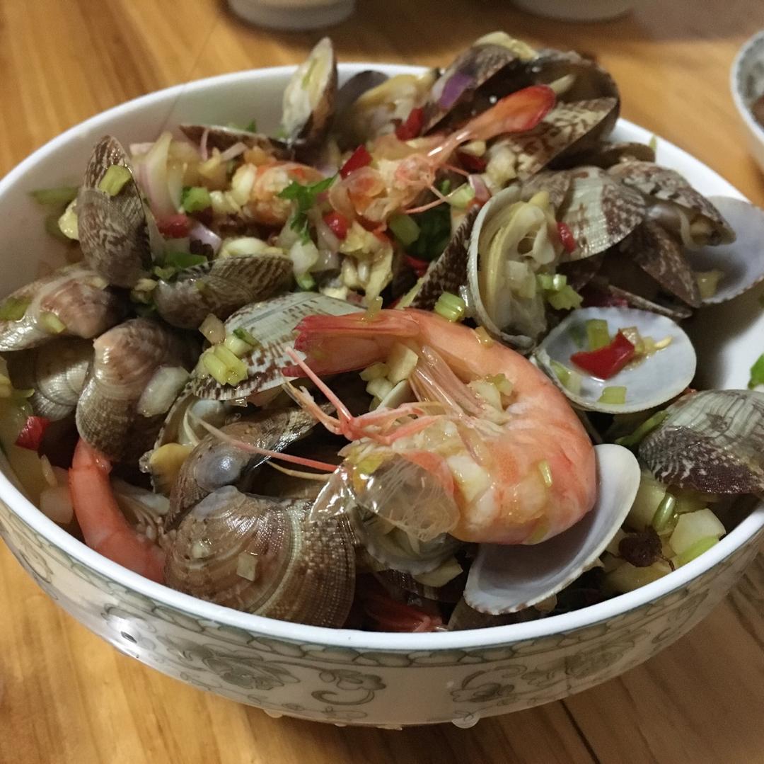 凉拌海鲜~私房夏季硬菜