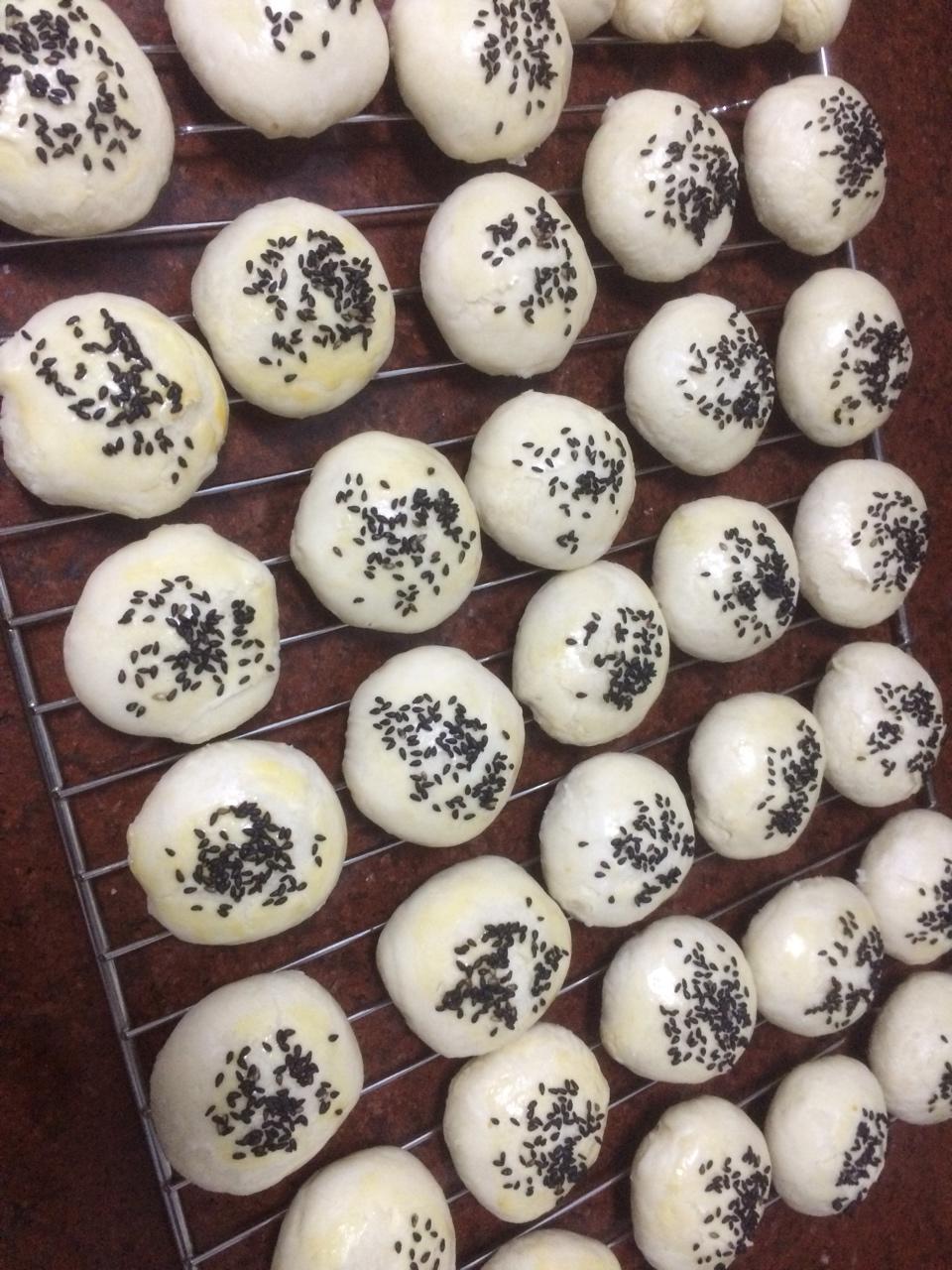 酥皮绿豆饼   酥得掉渣渣