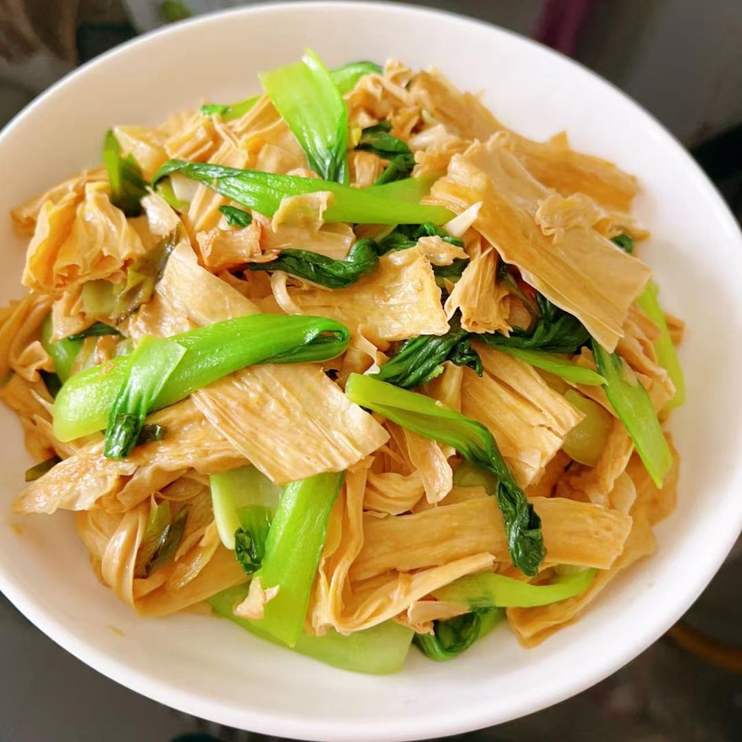 豆筋上海青