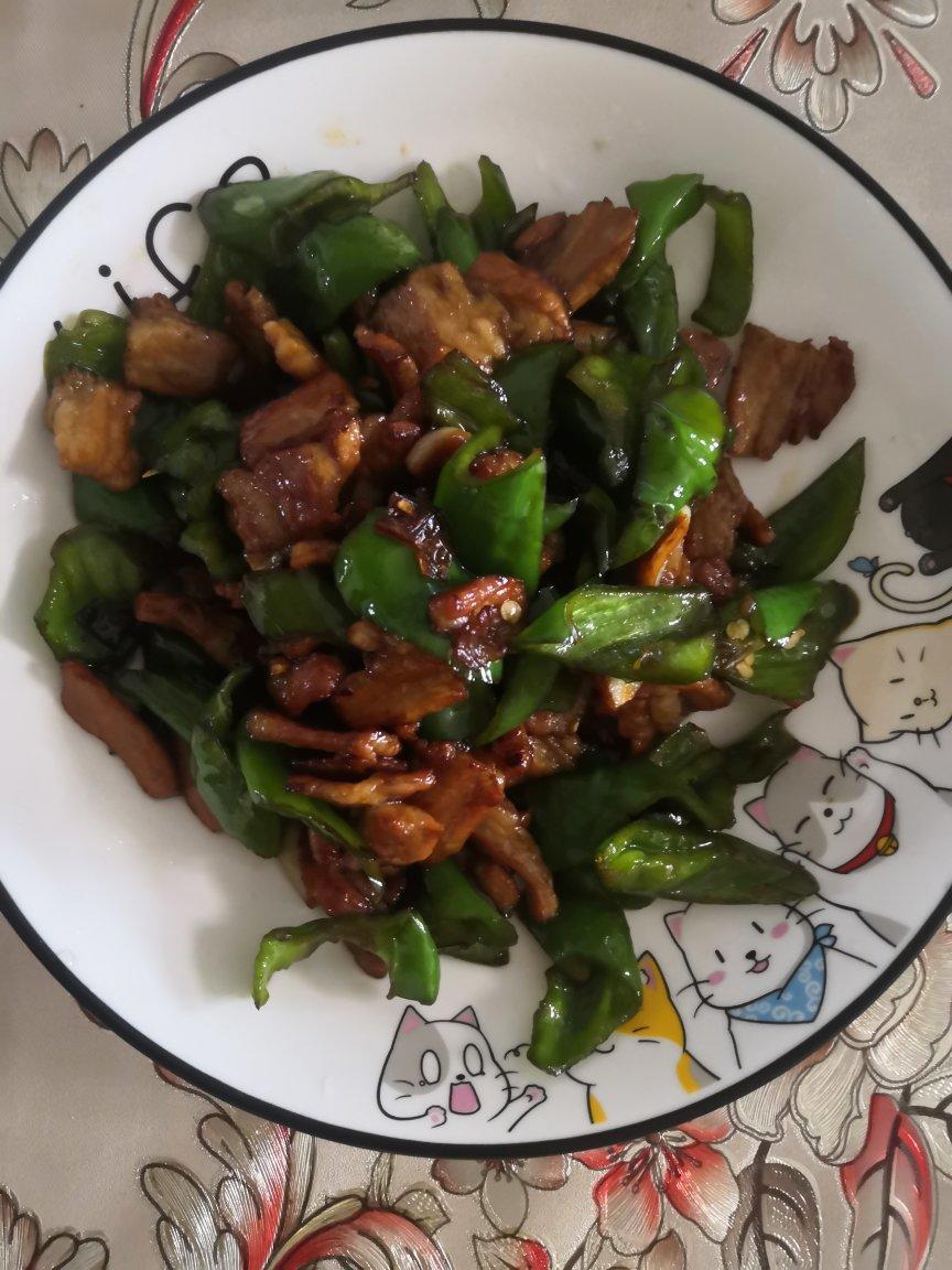 青椒炒肉片