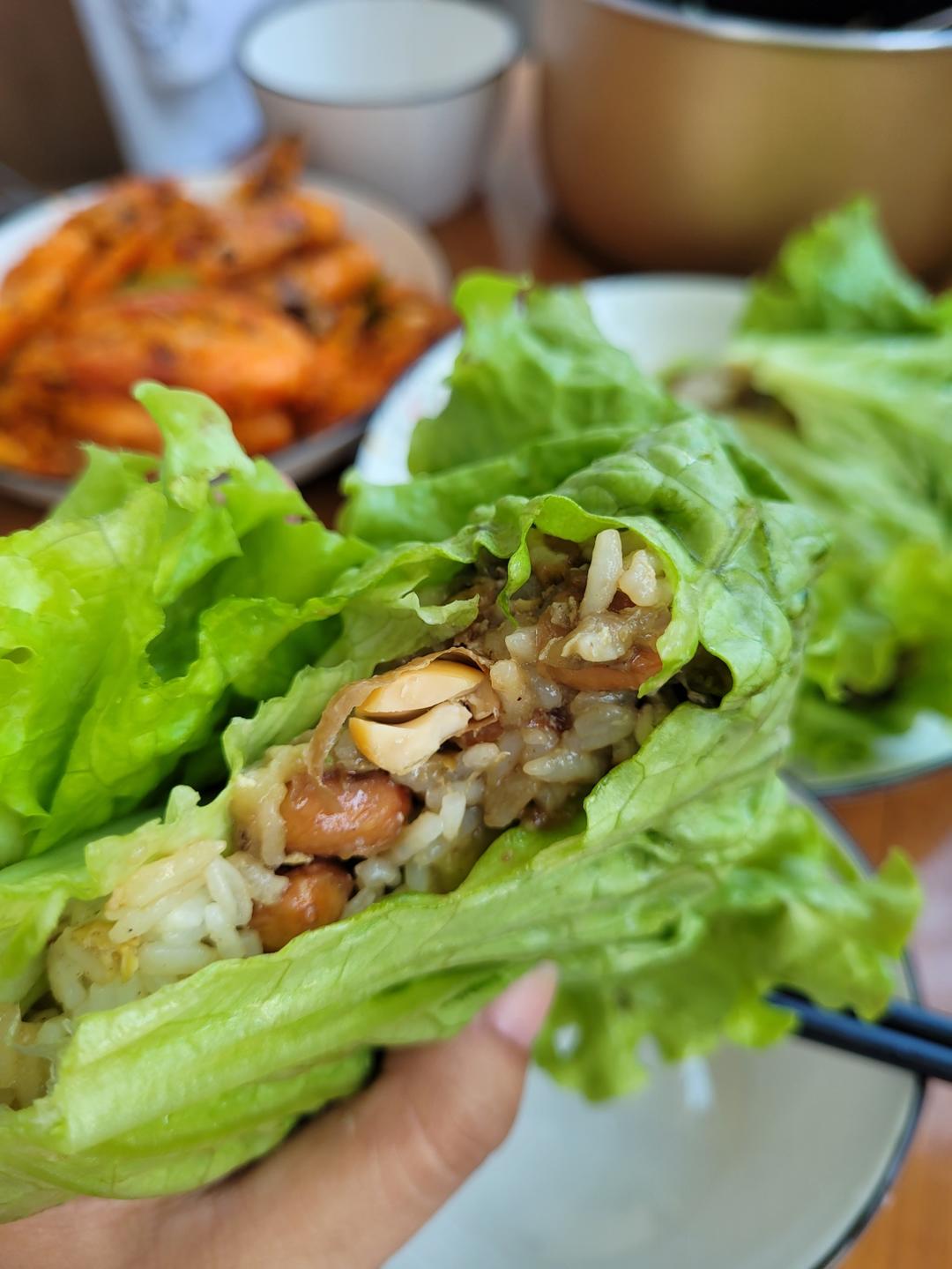 碗都不用洗的【东北菜包饭】，方便又顶饱！