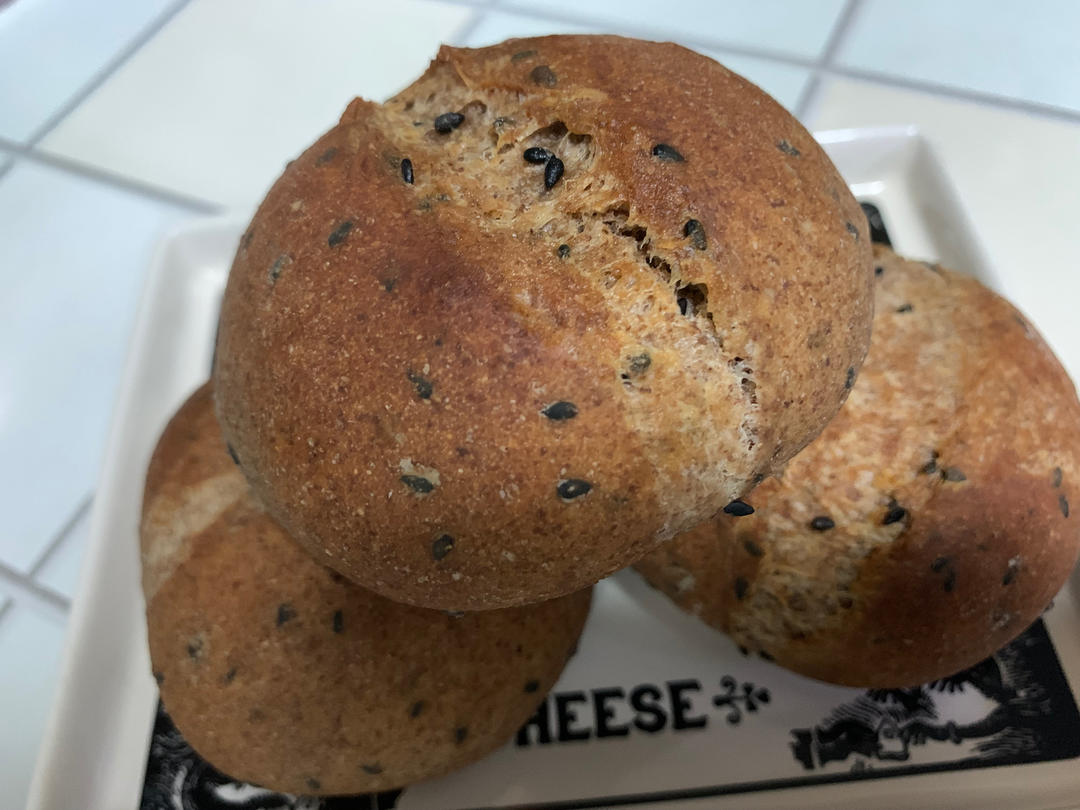 黑芝麻法国球｜手揉版