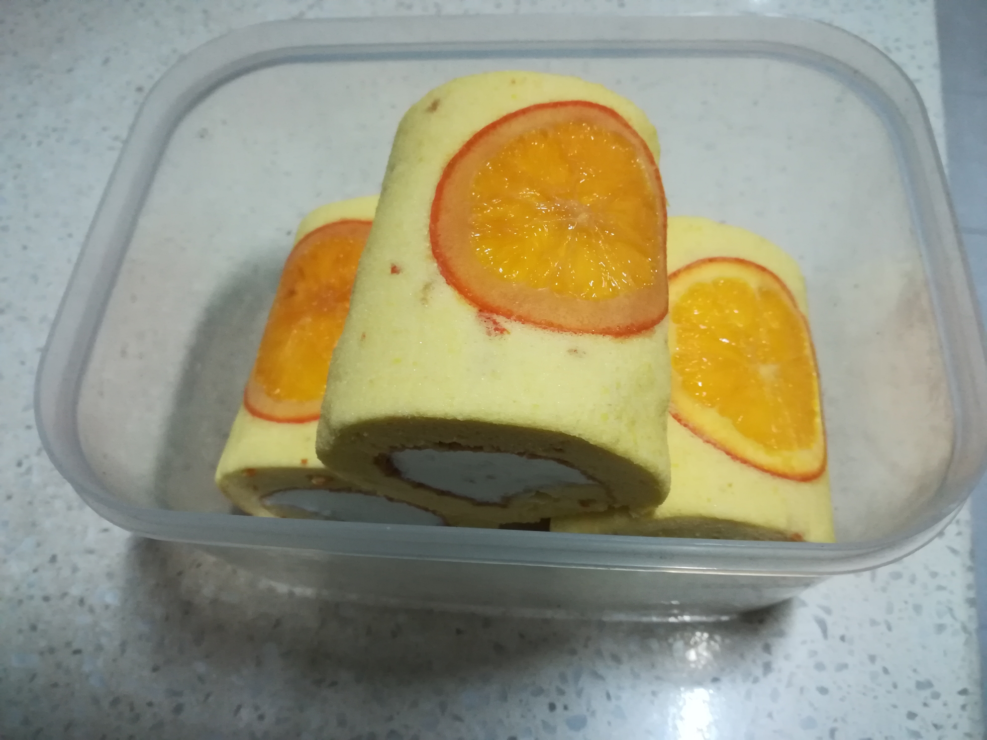 香橙蛋糕的做法