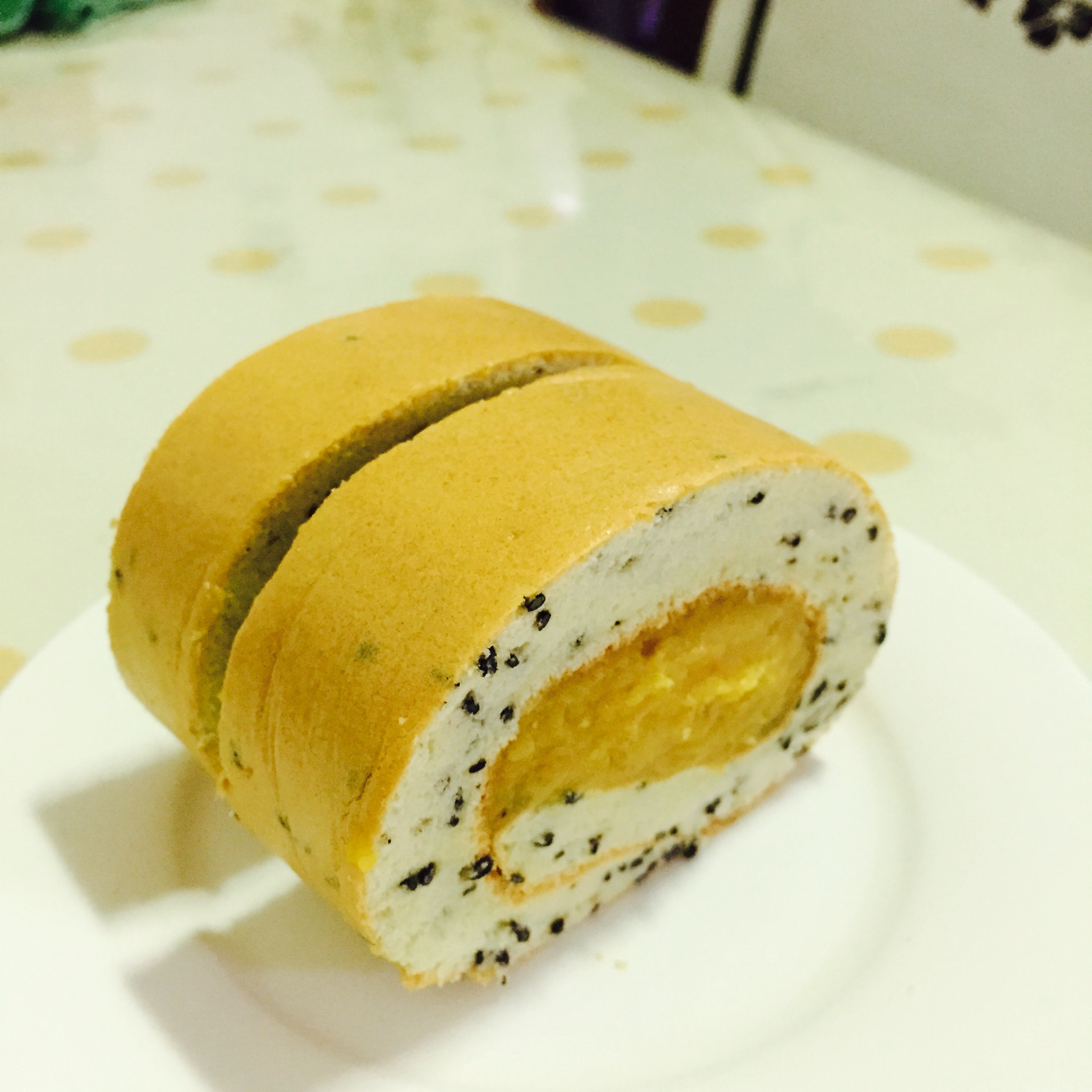 中岛老师红薯蛋糕卷