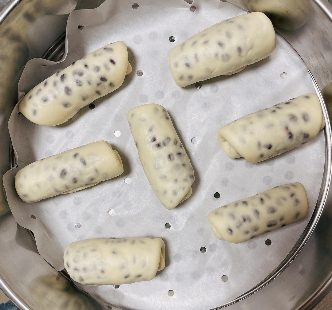 简单易做 奶香相思红豆卷 红豆包