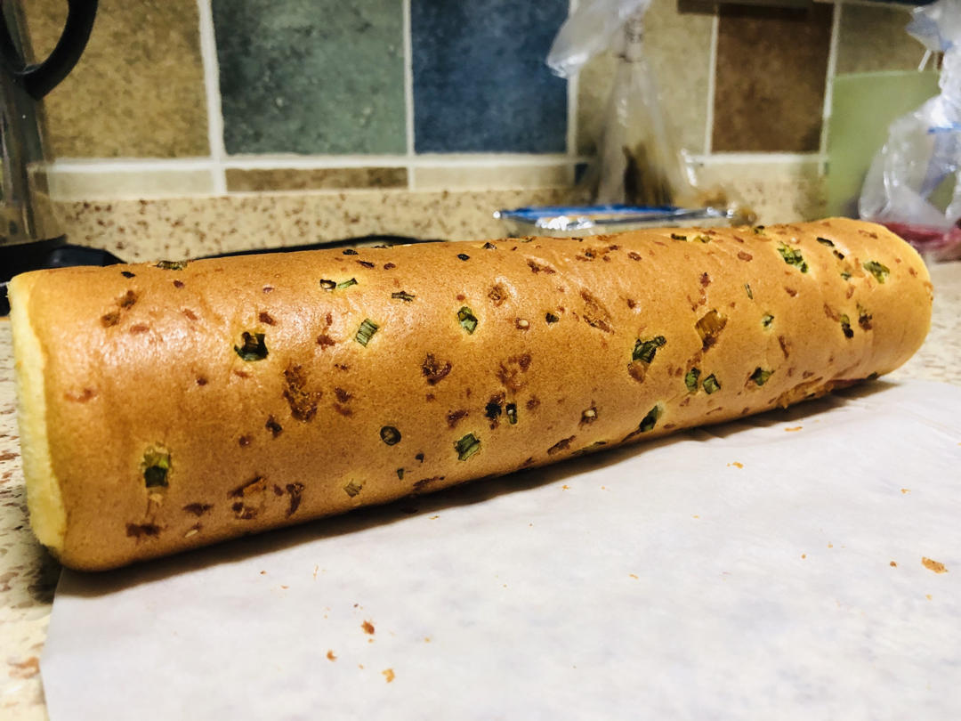 怎么卷都不裂的肉松蛋糕卷