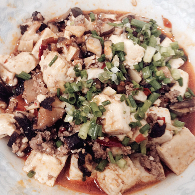 家常红烧肉末豆腐