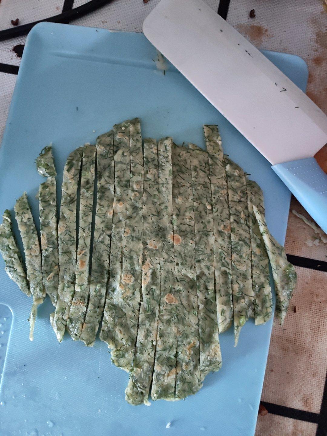 茴香煎饼
