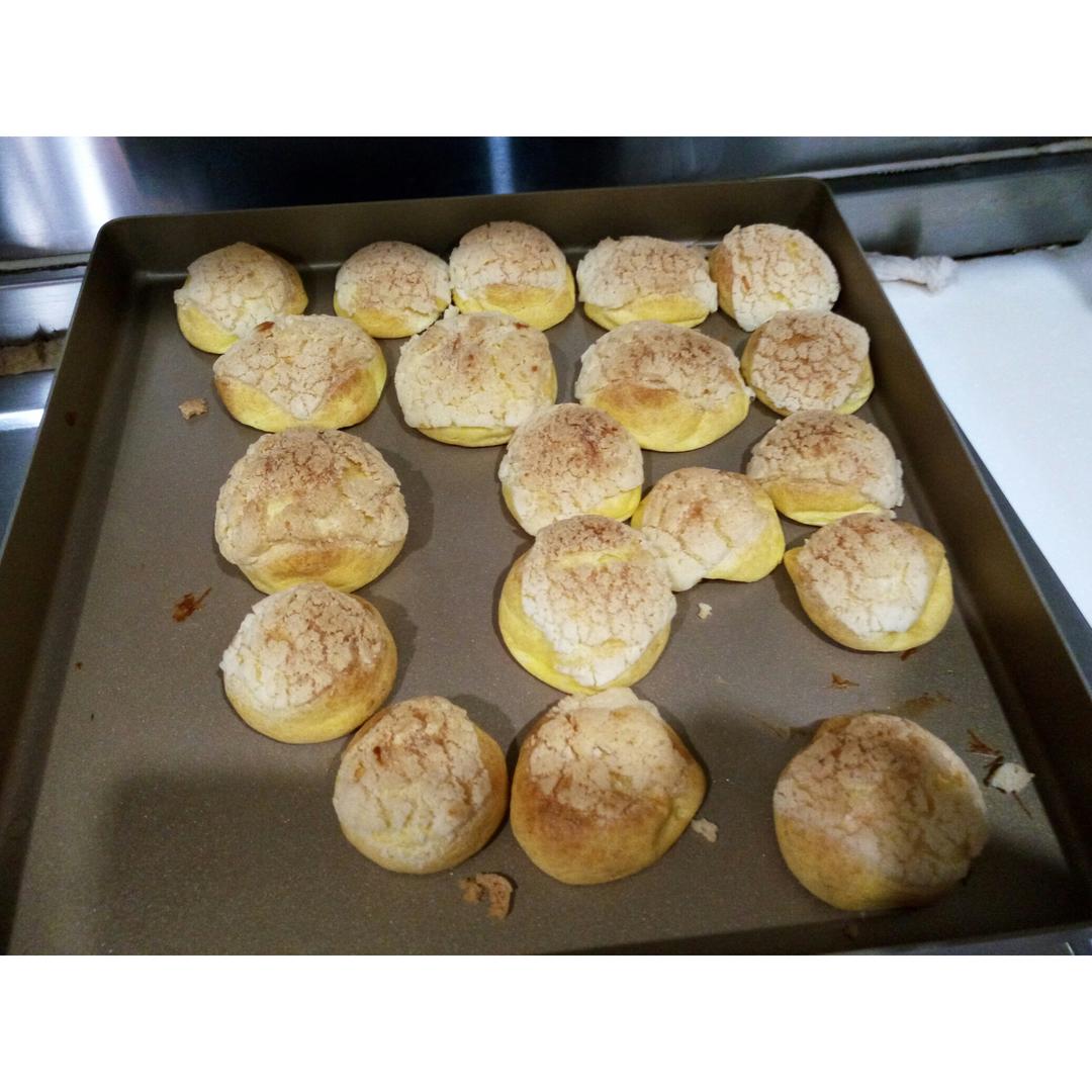 十分美味的酥皮泡芙