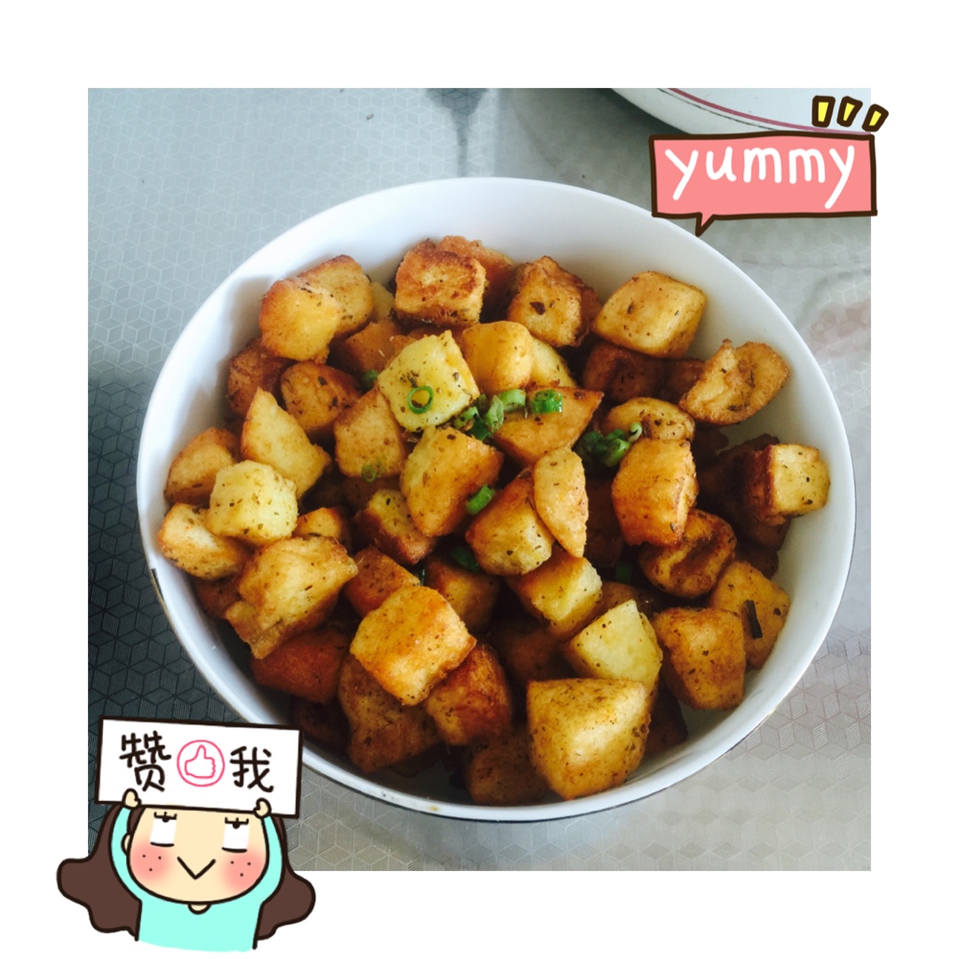 元气早餐【孜然炒馒头】