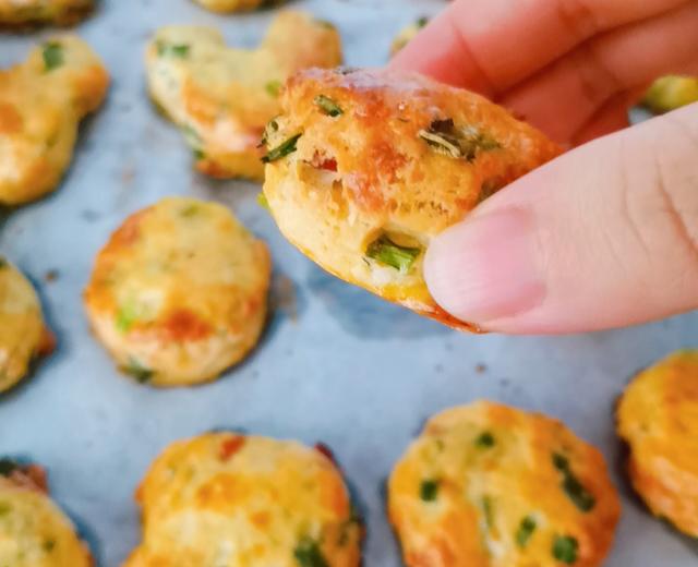 咸口培根香葱司康的做法