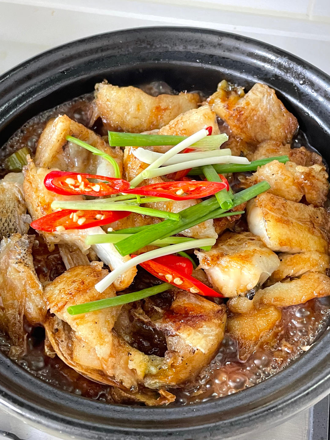 鲈鱼豆腐煲