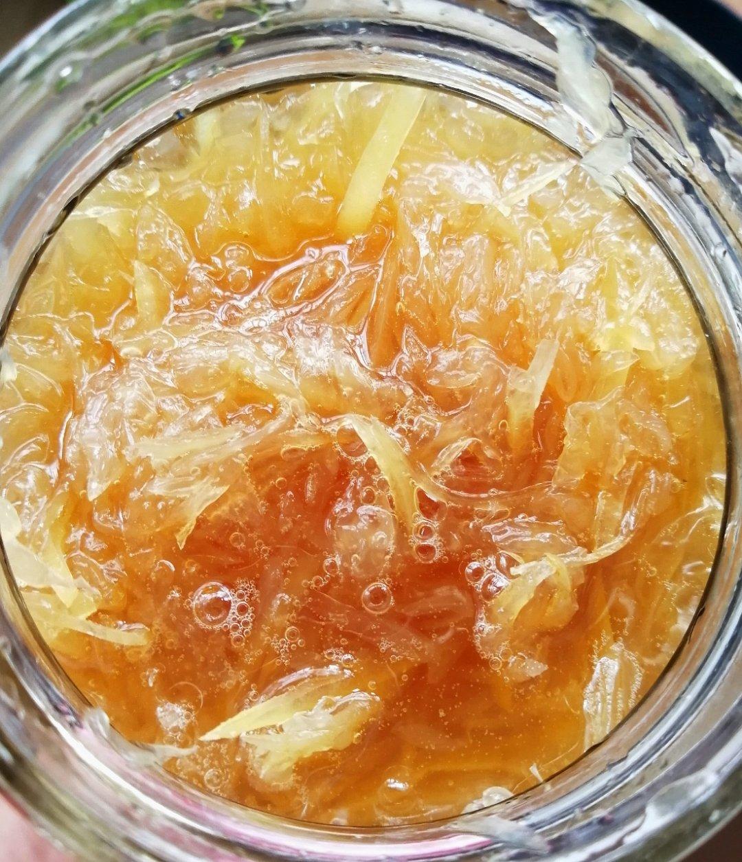 其味鲜做的堂妈教你做蜂蜜柚子茶