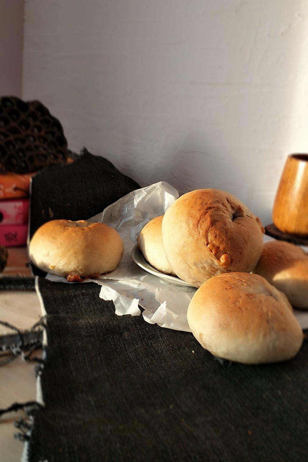 核桃貝果（無油糖）