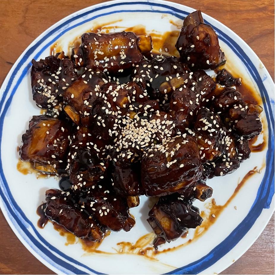 糖醋排骨（试验多次的最佳口感）