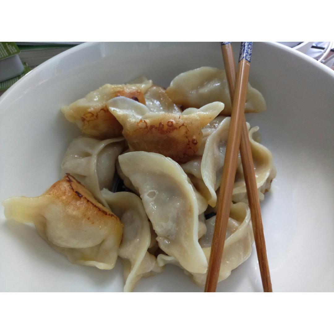 电饭煲煎饺