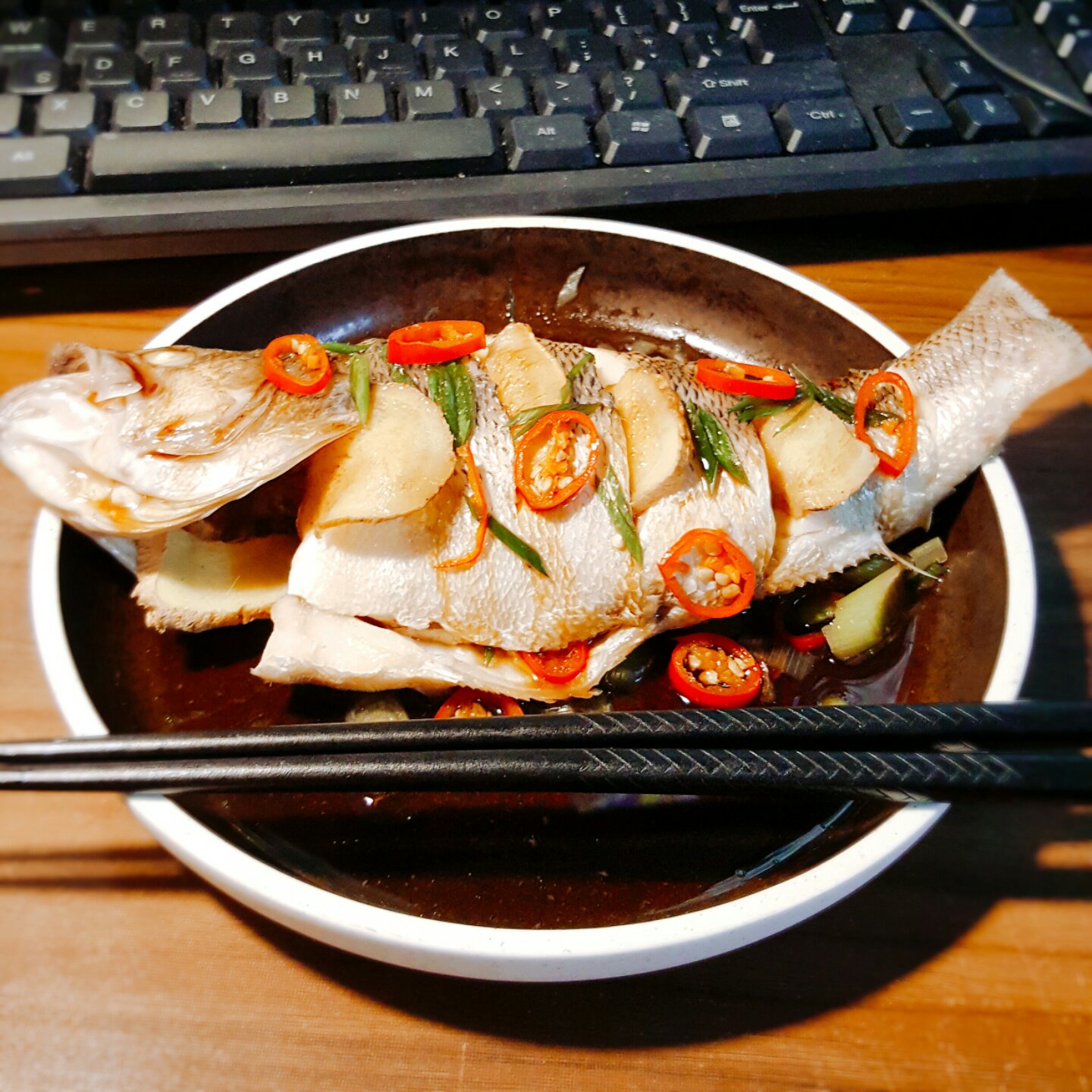 超入味清蒸鱼～清蒸鲈鱼桂花鱼（家常独创）
