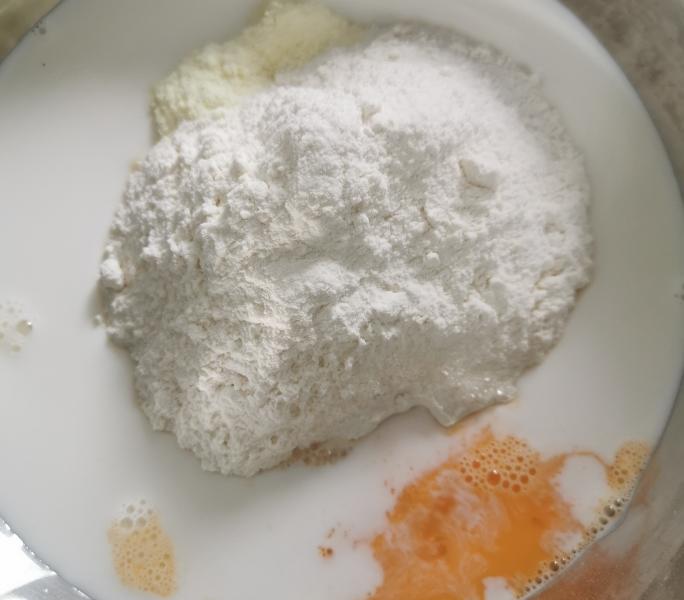 纯奶手撕吐司的做法 步骤1