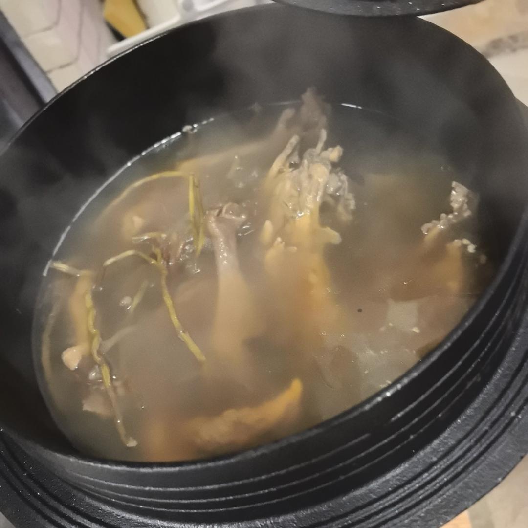 石斛灵芝鸡汤