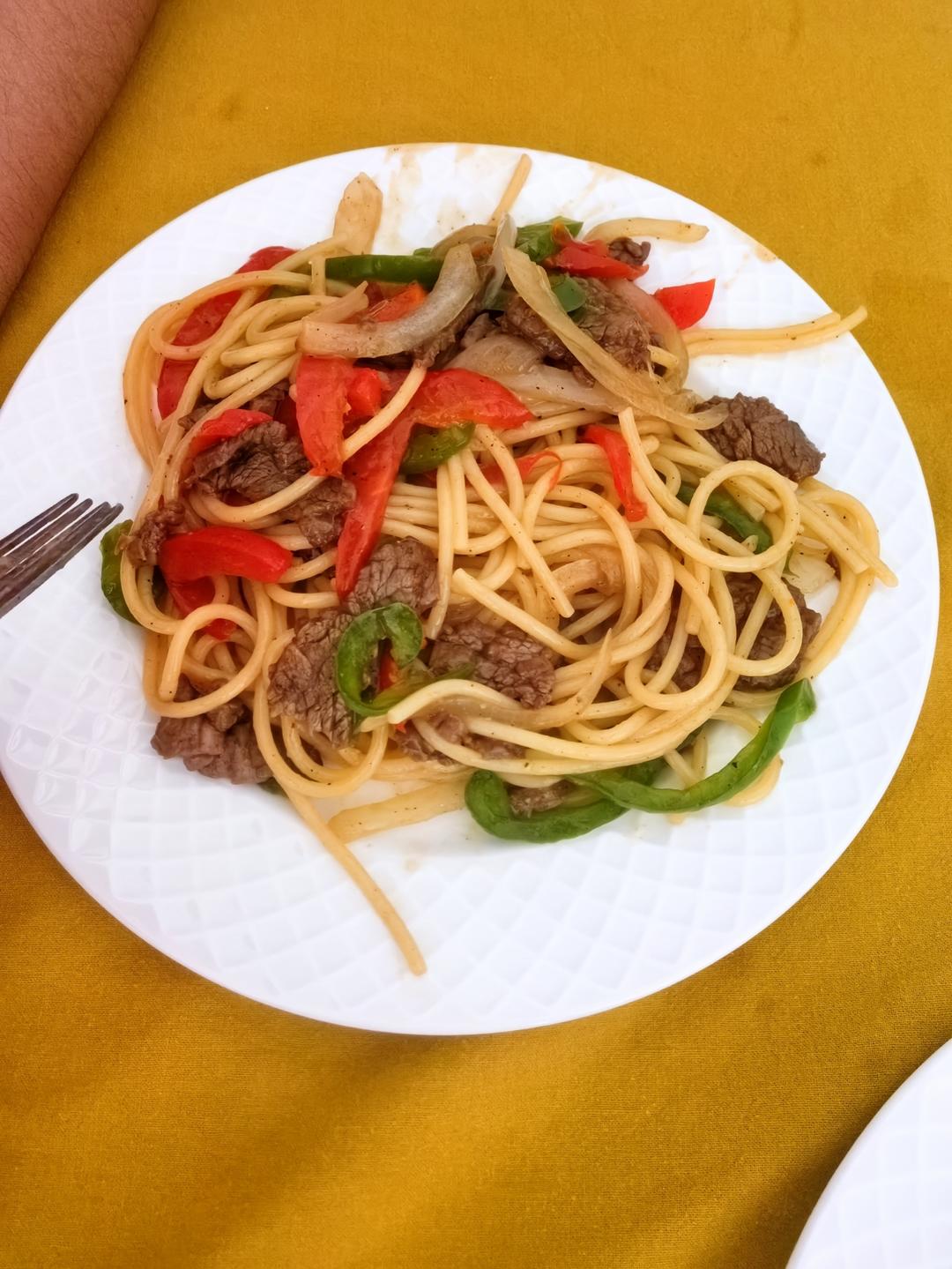 味道不输西餐厅的黑椒牛柳意面