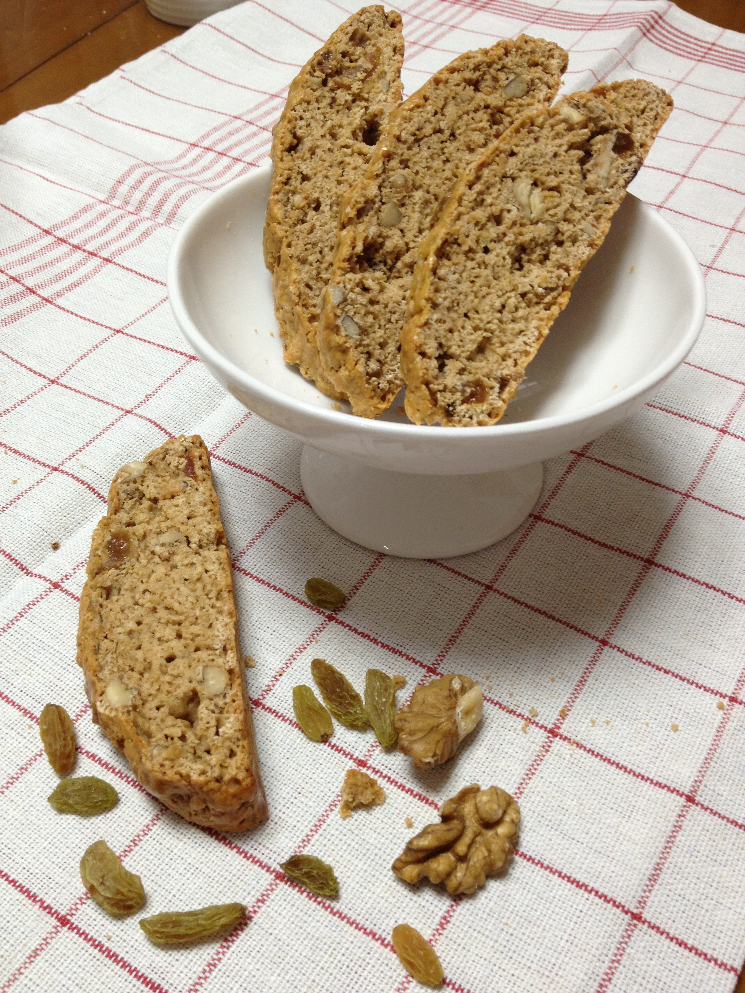 无油咖啡坚果意式脆饼