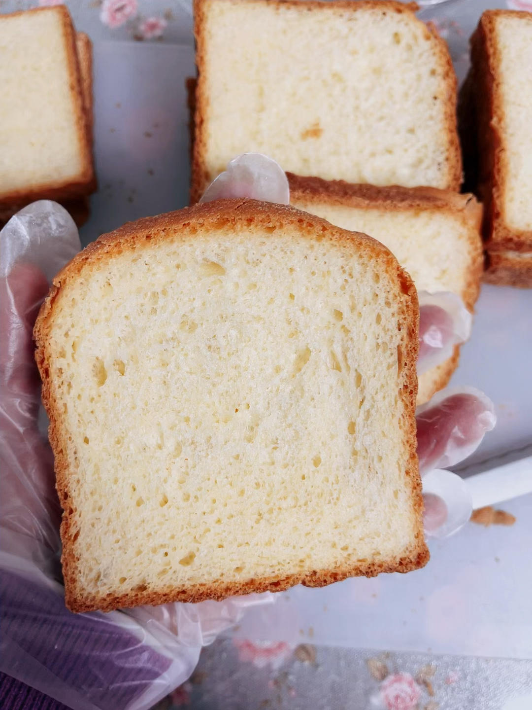 夺命软吐司(๑´ڡ`๑)超软拉丝极速方便的一次发酵吐司