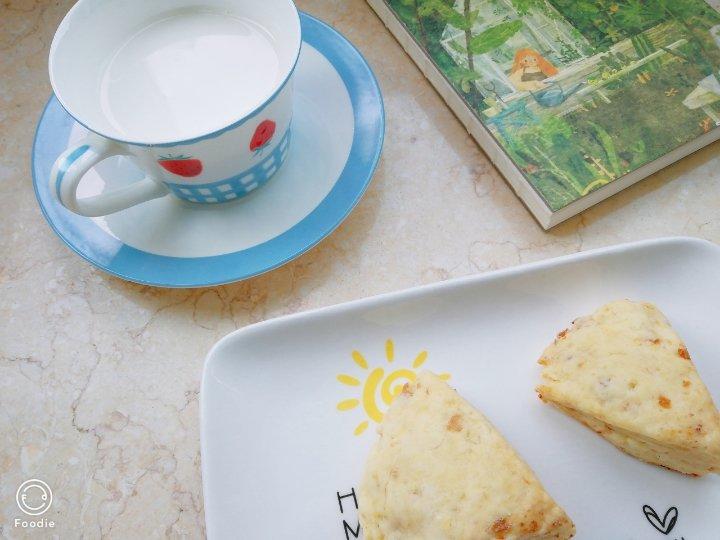 葱火腿司康