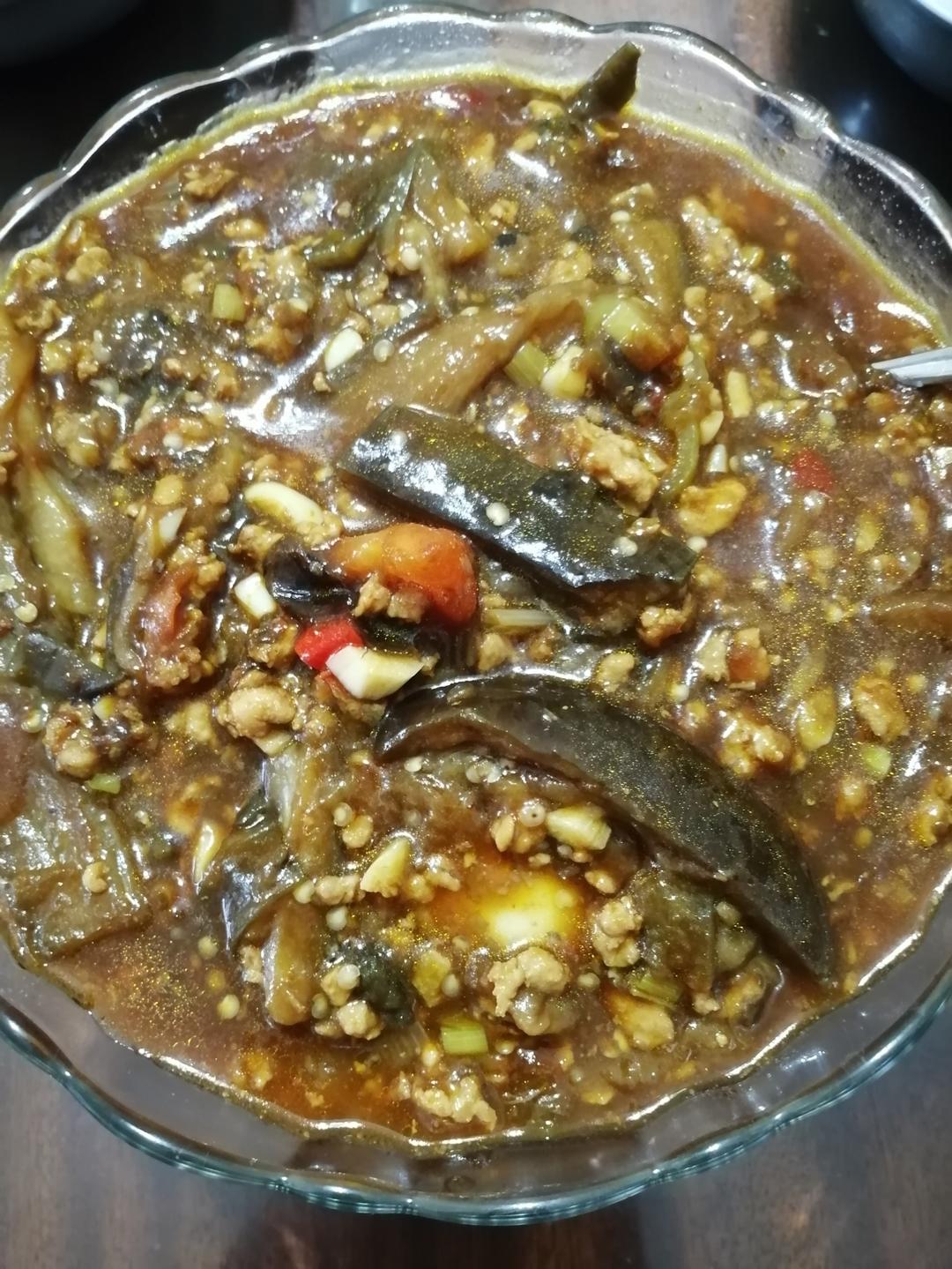 开胃下饭菜！巨简单的家常鱼香茄子煲