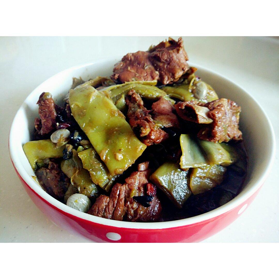 排骨炖豆角