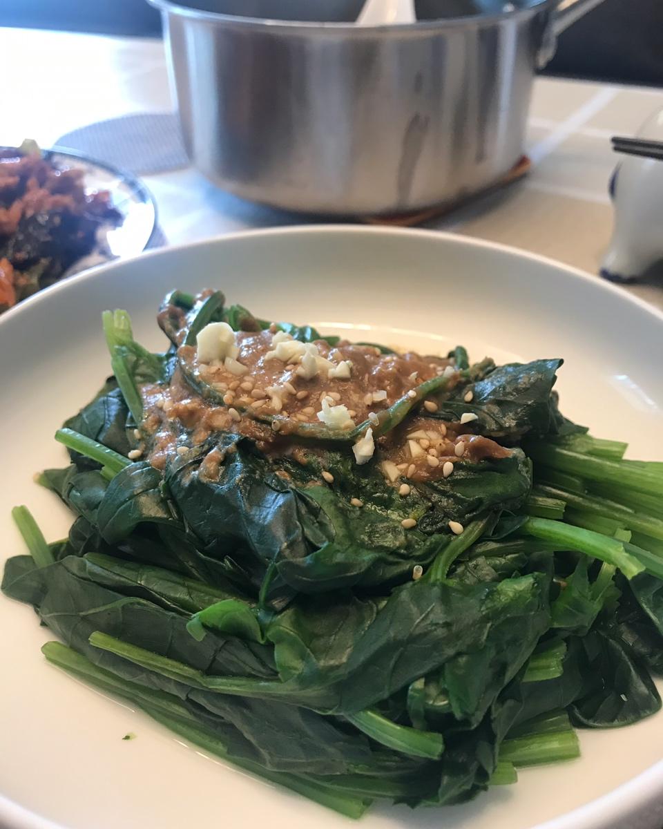 麻酱菠菜