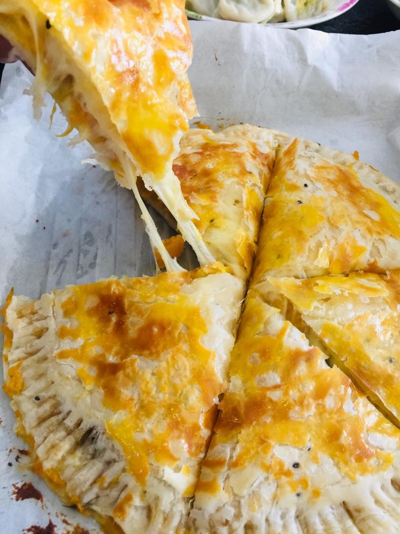 🔥免揉面❗️会爆浆的芝士红薯饼❗️酥到掉渣❗️