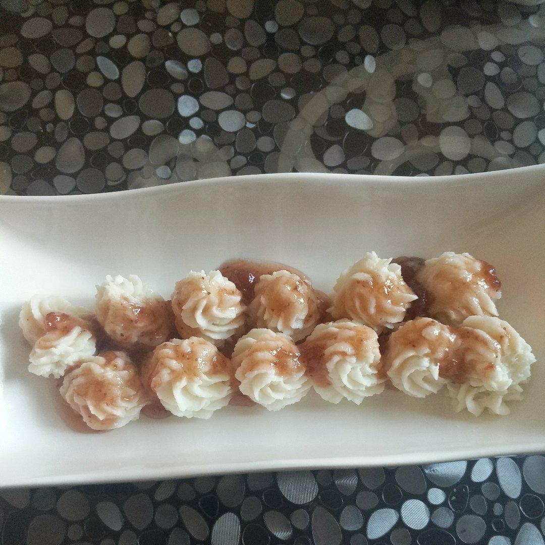 蓝莓山药泥