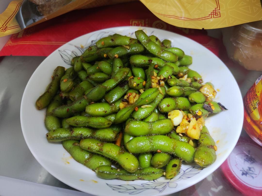 夏日爽口凉拌毛豆