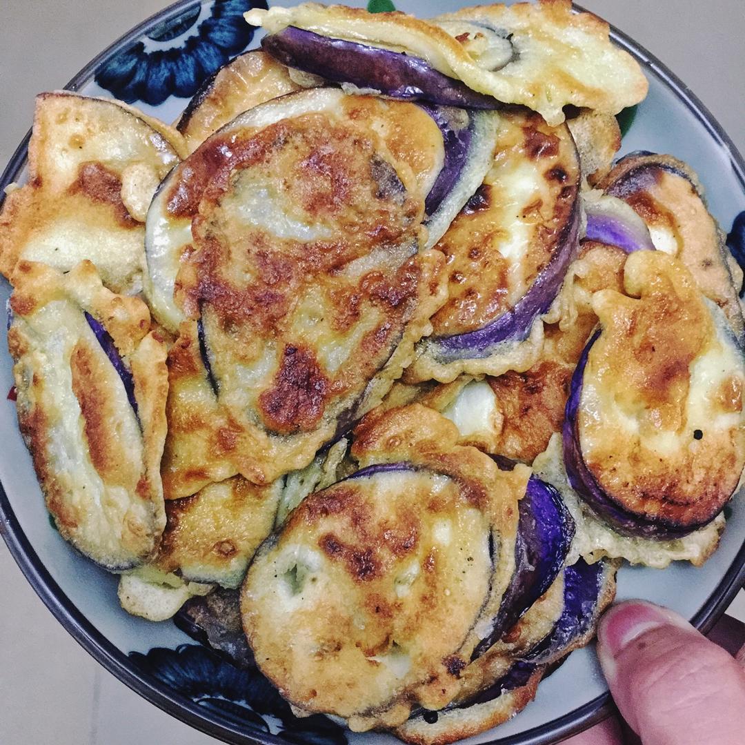 夏日煎茄饼