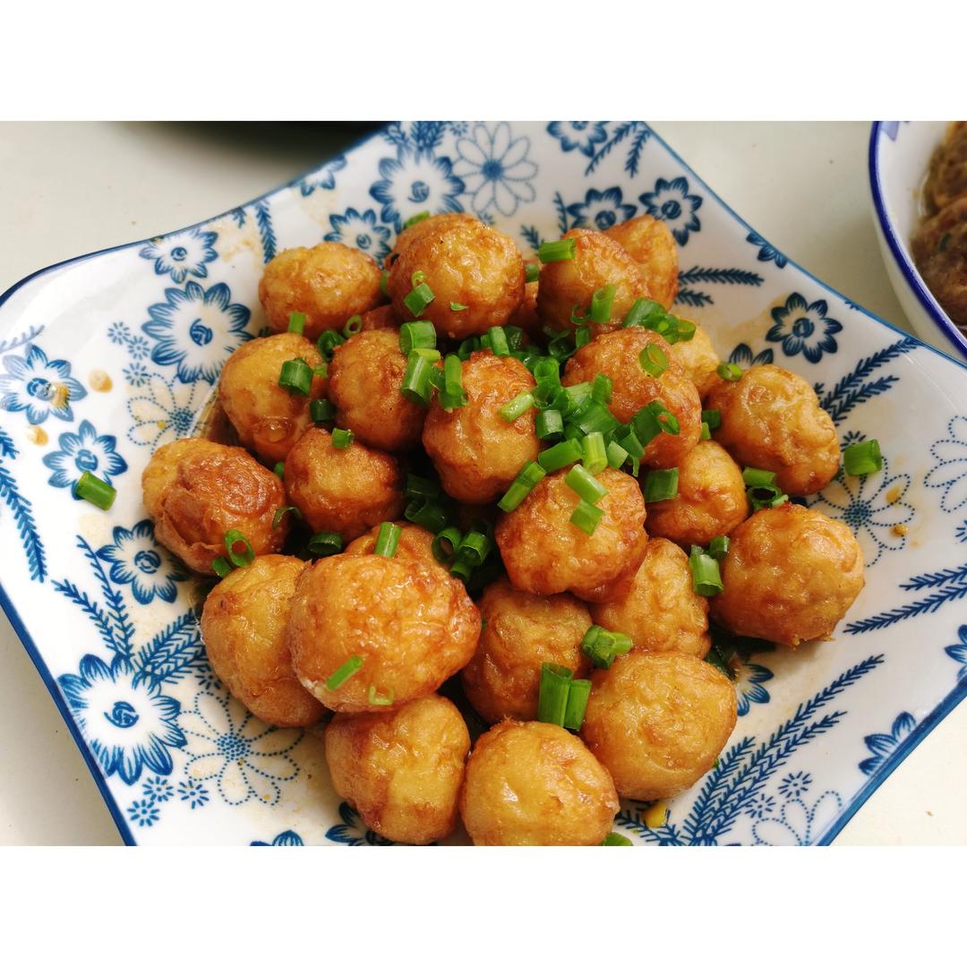 糖醋虎皮鹌鹑蛋