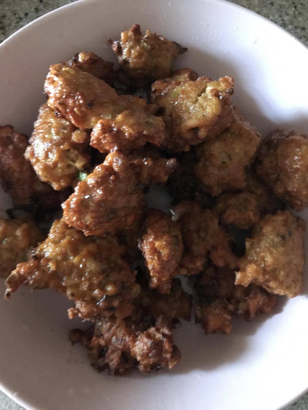 香菇鸡肉丸子的做法